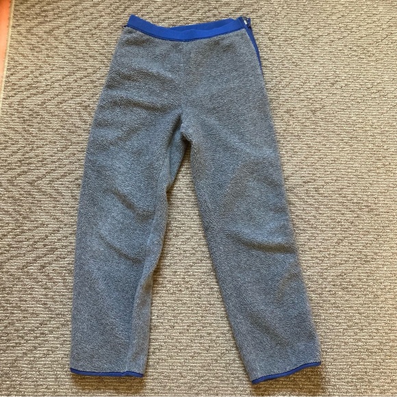 VTG Patagonia Synchilla Fleece Full Zip Sides pants 25691 Made in USA - Picture 1 of 8